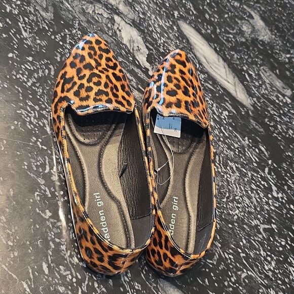 BRAND NEW MADDEN GIRL LEOPARD PRINT SLIP ON WOMEN'S LOAFERS - Picture 5 of 16